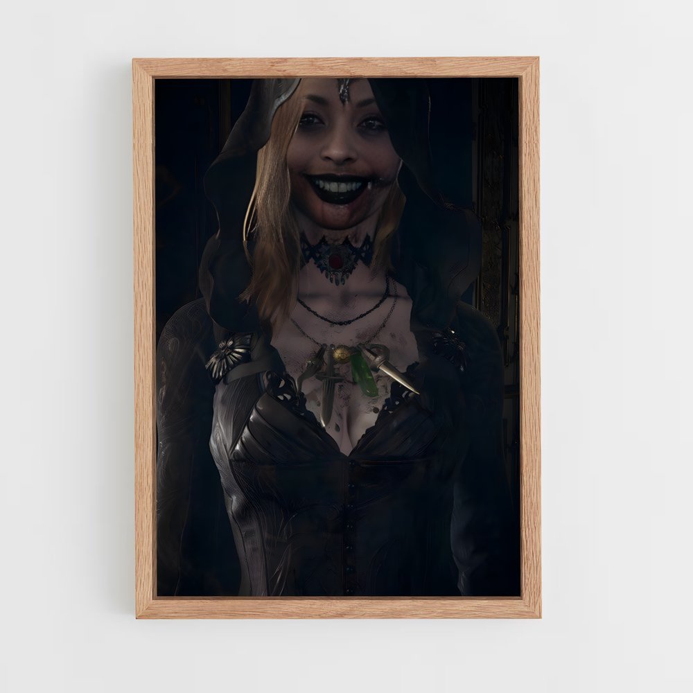 Poster Vogue Mystérieux – affiche Resident Evil (vue 4)